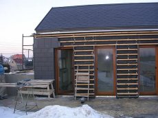 Dom budowany zimą